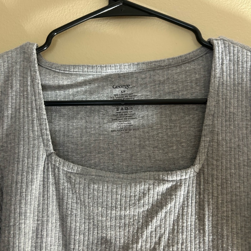 George square neck bodysuit